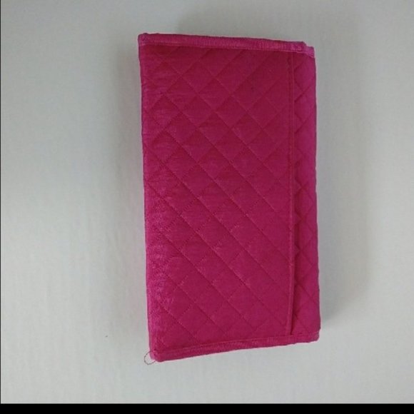 Vintage Classic Classique Quilted Wallet Pink - Picture 3 of 4